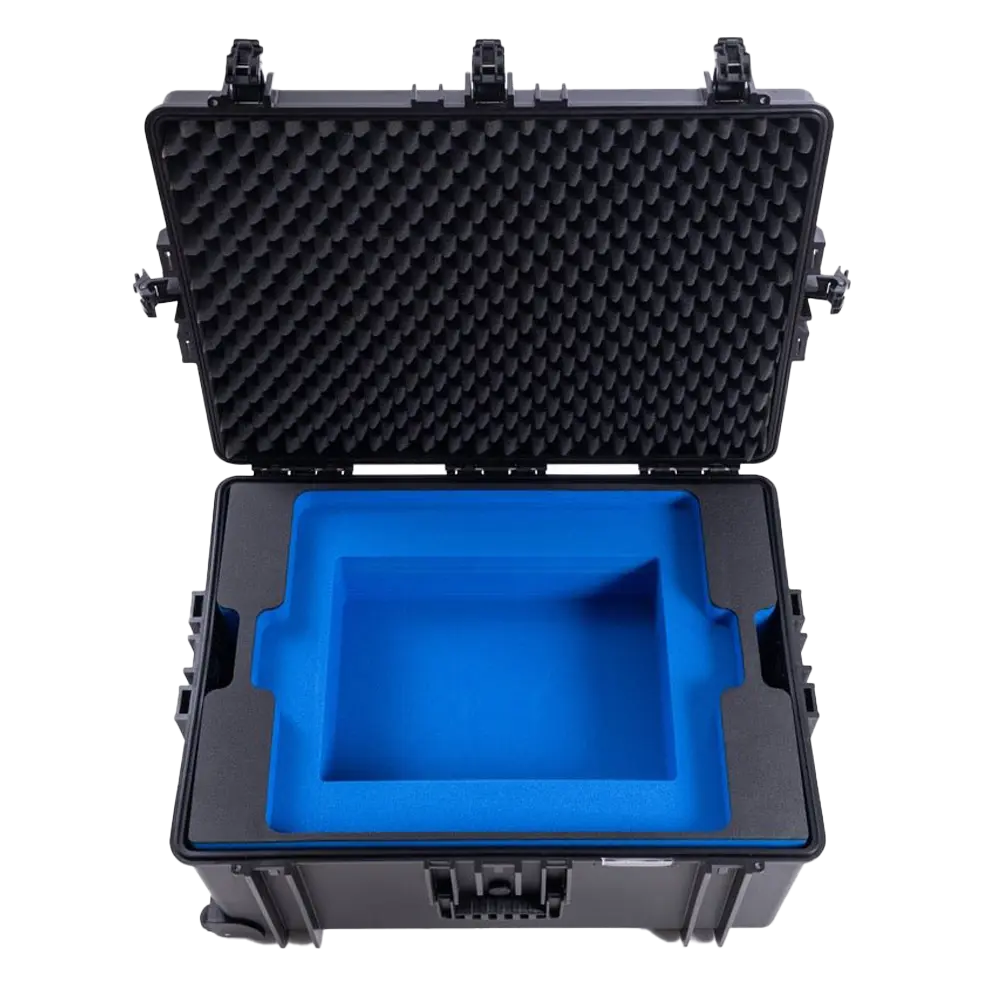 B&W Transportkoffer PP.1570 schwarz offen