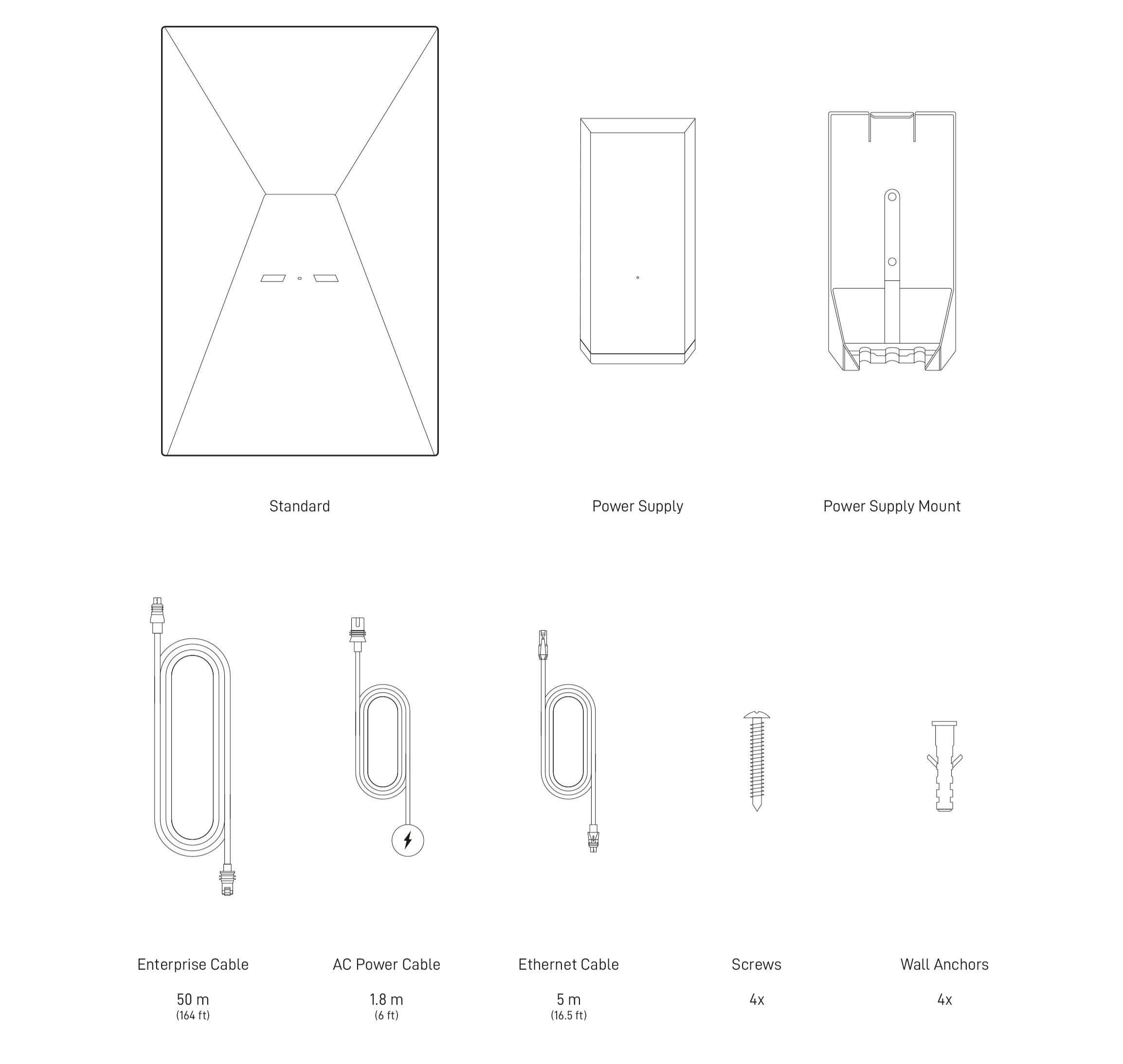 Starlink Antenne Enterprise Kit