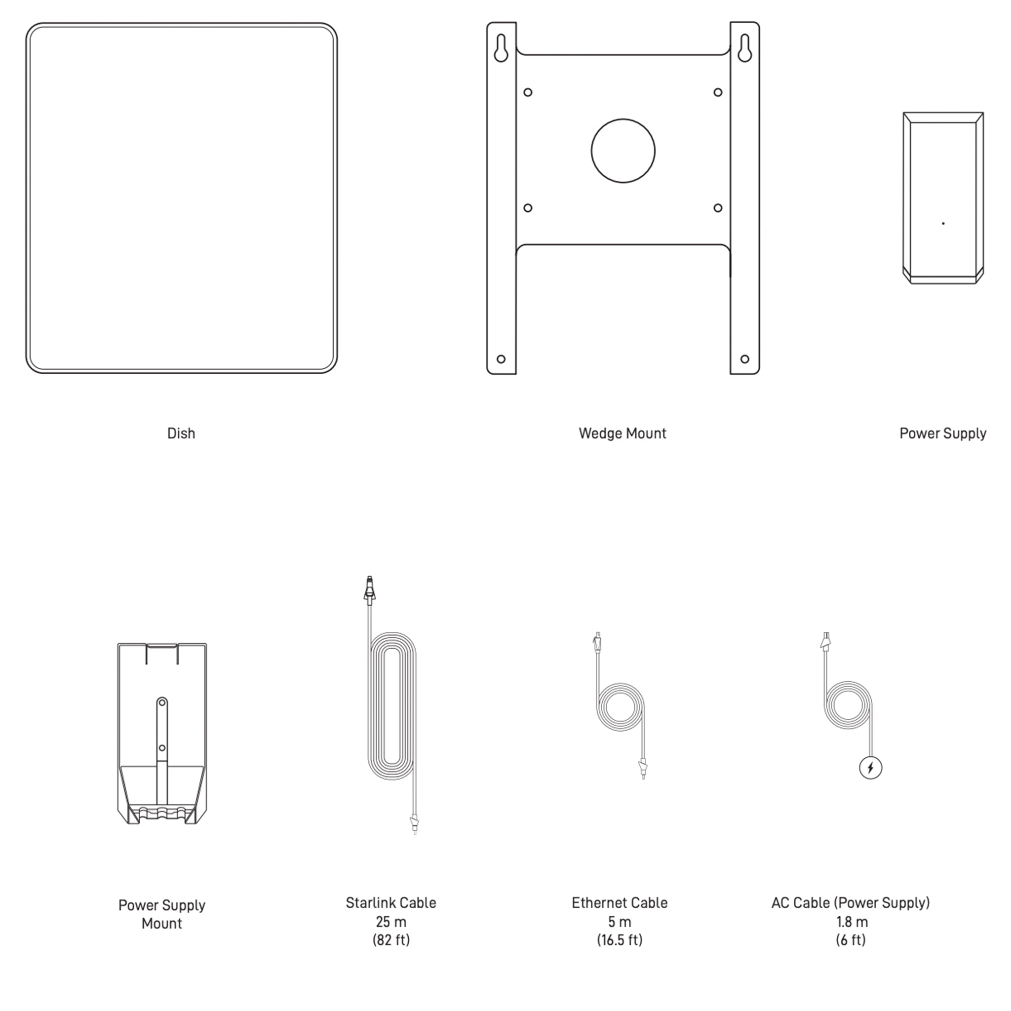 STARLINK Flat HP Kit mieten