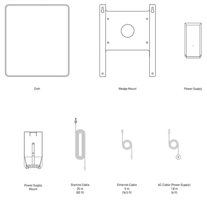 STARLINK Flat HP Kit mieten