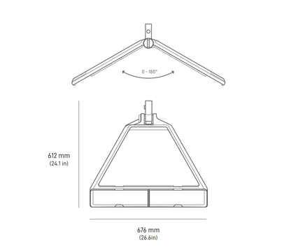 STARLINK Standard RIDGELINE Halterung